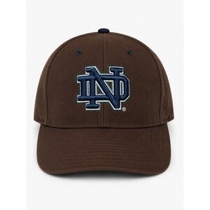 Notre Dame Fighting Irish ND Zephyr Brown Fitted Size 7 1/4 NWOT Vintage RARE!!!